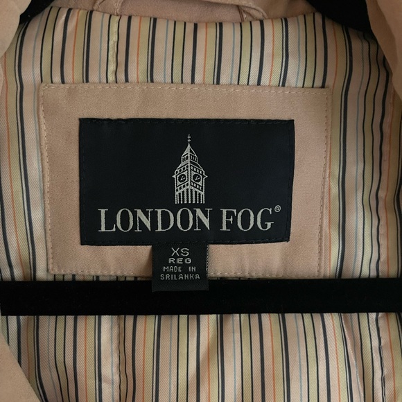 London Fog Rain Coat - Picture 3 of 3